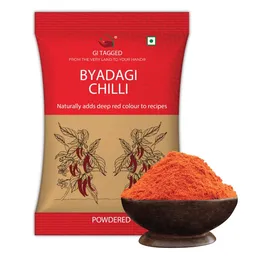 GiTAGGED Byadgi Chilli (Powder) – 200gms