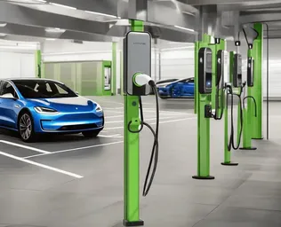 22kW EV Charging Station, 32A, OCPP1.6, IP65, Type 2 Socket