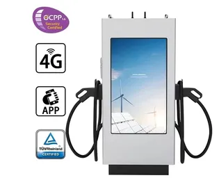 EV Fast Charger, OCPP1.6J, 200V-1000V, 50Hz-60Hz, 60kW-240kW