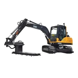 Crawler Ballast Maintenance Machine with Undercutter